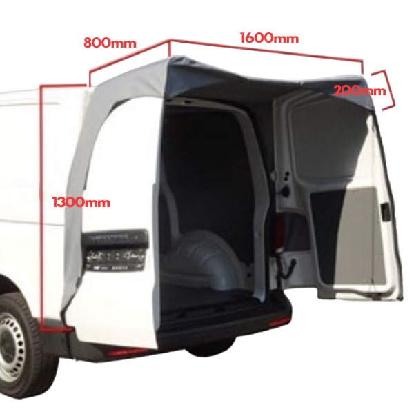 Pare-soleil portes arrires pour Volkswagen T5/T6