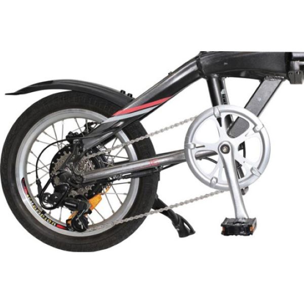 Vlo  assistance lectrique pliable Key West 16'' 7.8Ah EZA Noir