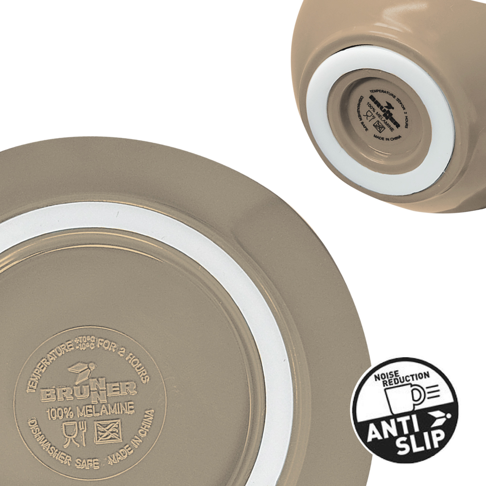 Tasse Espresso Mlamine Khadi 10cl anti-drapante BRUNNER