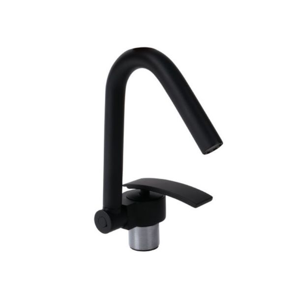 Robinet rabattable noir