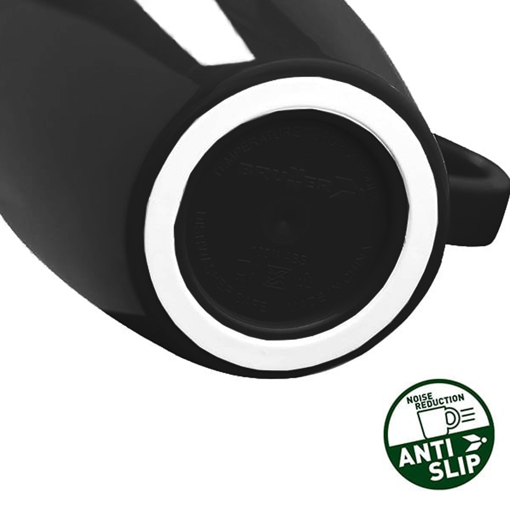 Hot Mug Resylin Odette noir 30cl anti-d�rapant BRUNNER
