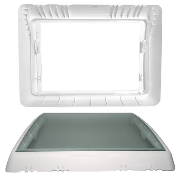 Couvercle compatible pour lanterneau Midi Heki Style 70x50