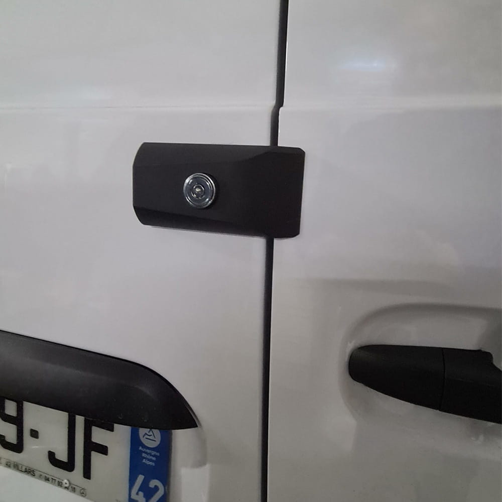 Verrou Fuyant IMC Portes Arri�res ou Lat�rales Fourgon Noir