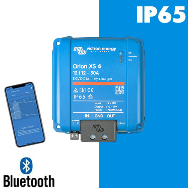 Chargeur de batterie Orion XS IP65 Victron de 12A  50A