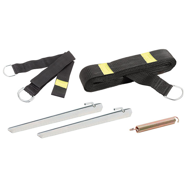 Kit sangle de fixation au sol pour auvent