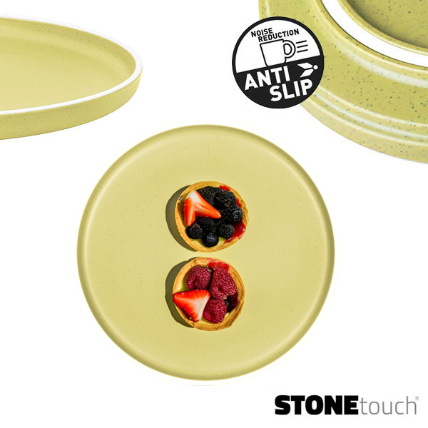 Assiette  dessert Mlamine 20cm DOLOMIT Jaune