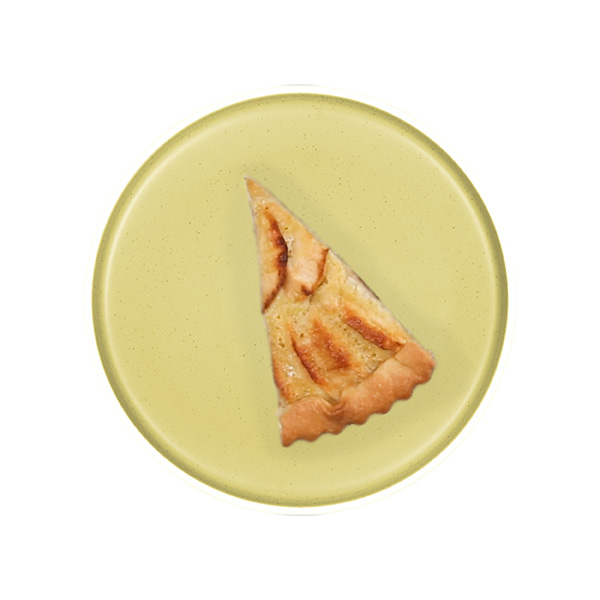 Assiette  dessert Melamine DOLOMIT Jaune anti-drapante
