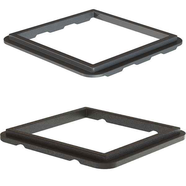 Cadre adaptateur toit Vans et fourgons pour climatiseur Telair