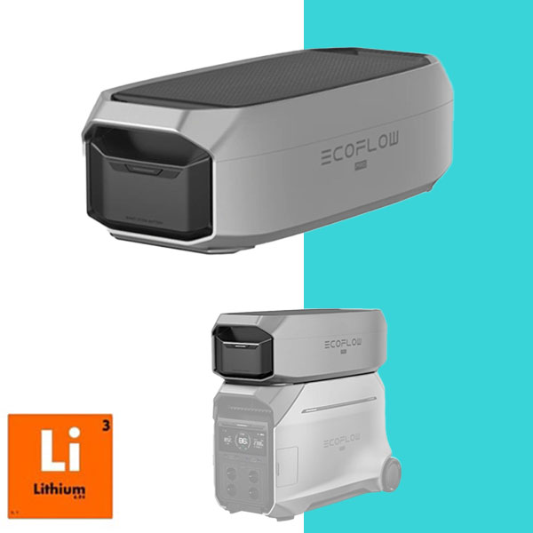 Batterie Lithium additionnelle pour ECOFLOW DELTA PRO 3