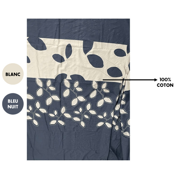 Lit tout fait Polydon Midnight Blue + drap de rechange offert