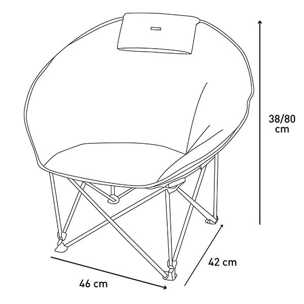 Fauteuil circulaire Electra TRIGANO