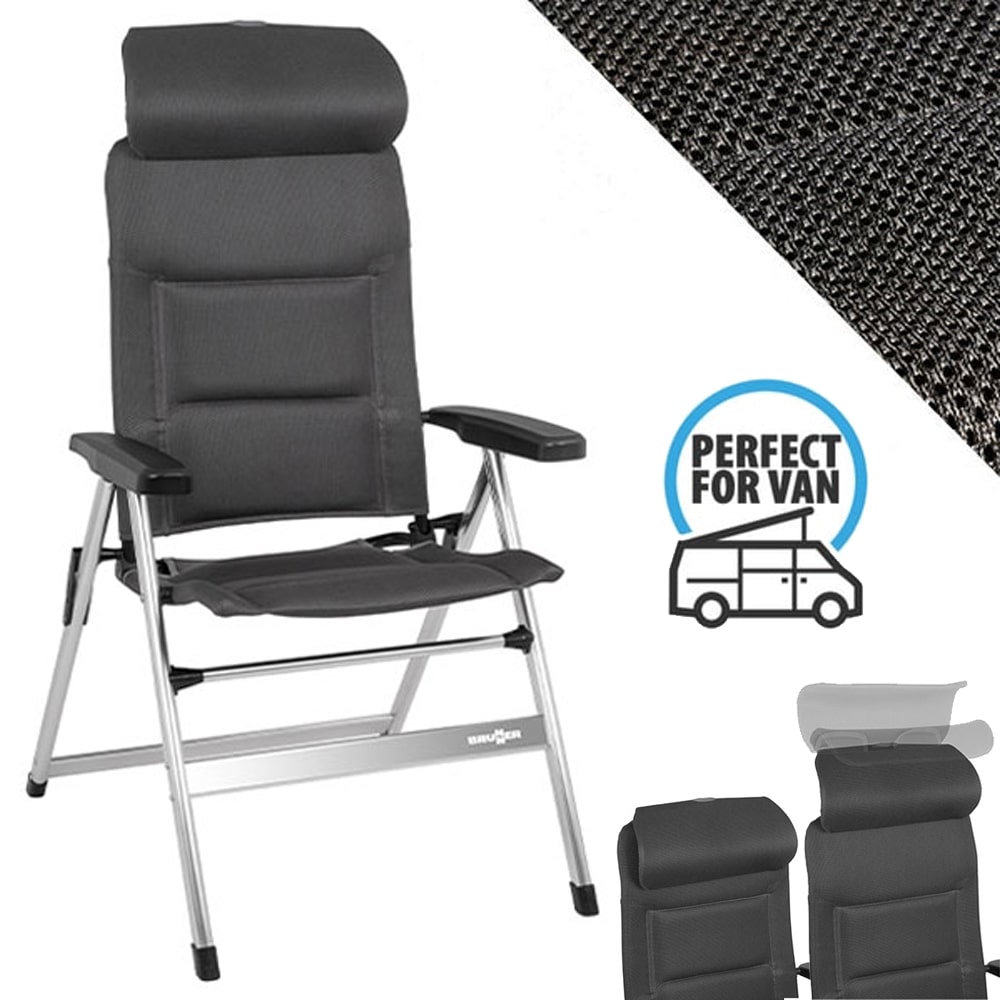 Fauteuil inclinable alu Aravel H2L BRUNNER