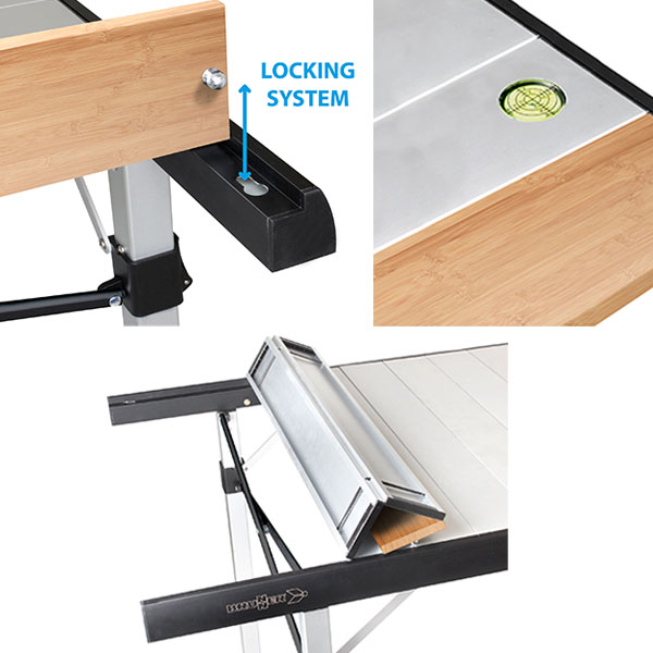 Table Ultra Legre TITANIUM QUADRA TROPIC 4 Brunner