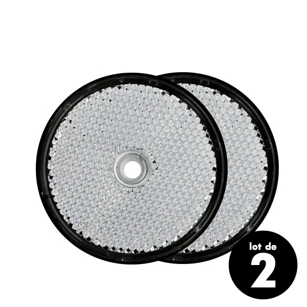 catadioptre rond diamtre 61mm blanc