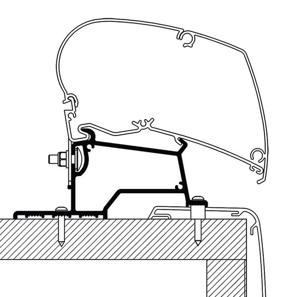 Adaptateur Store Thule 6200 / 6300 Rapido Compact Integral