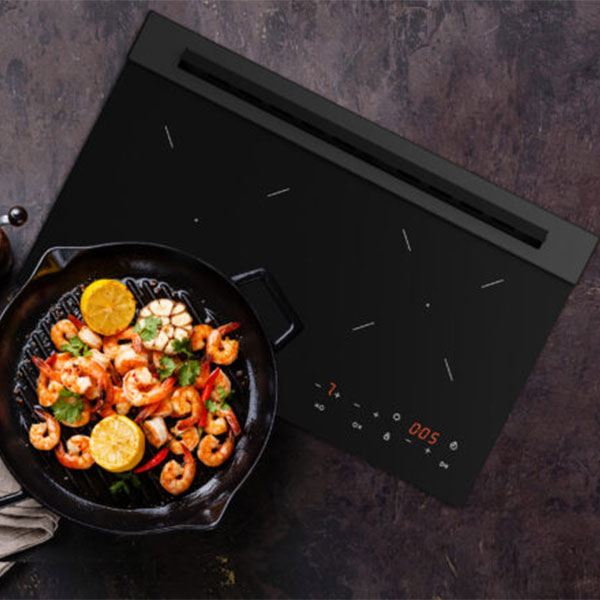 Plaque de cuisson vitrocramique  gaz DynaCook X2 Mini