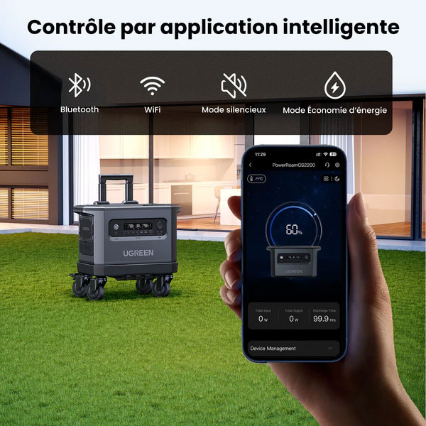 Station lectrique portable 2200W Ugreen GS2200
