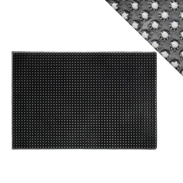 Tapis entre 40 x 60 cm Noir