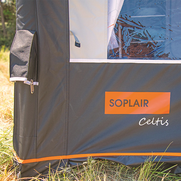 Auvent gonflable camping car Celtis Air 3M90 SOPLAIR