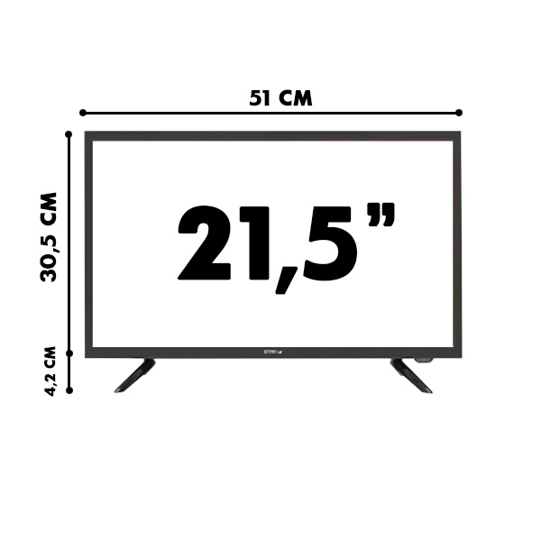 Smart TV Android 55cm STANLINE
