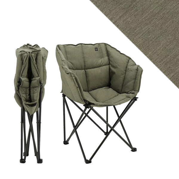 Fauteuil matelass alu Lago Cross Moss TRAVELLIFE