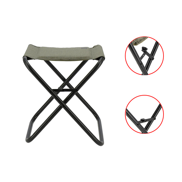 Tabouret alu Lago Moss Green TRAVELLIFE