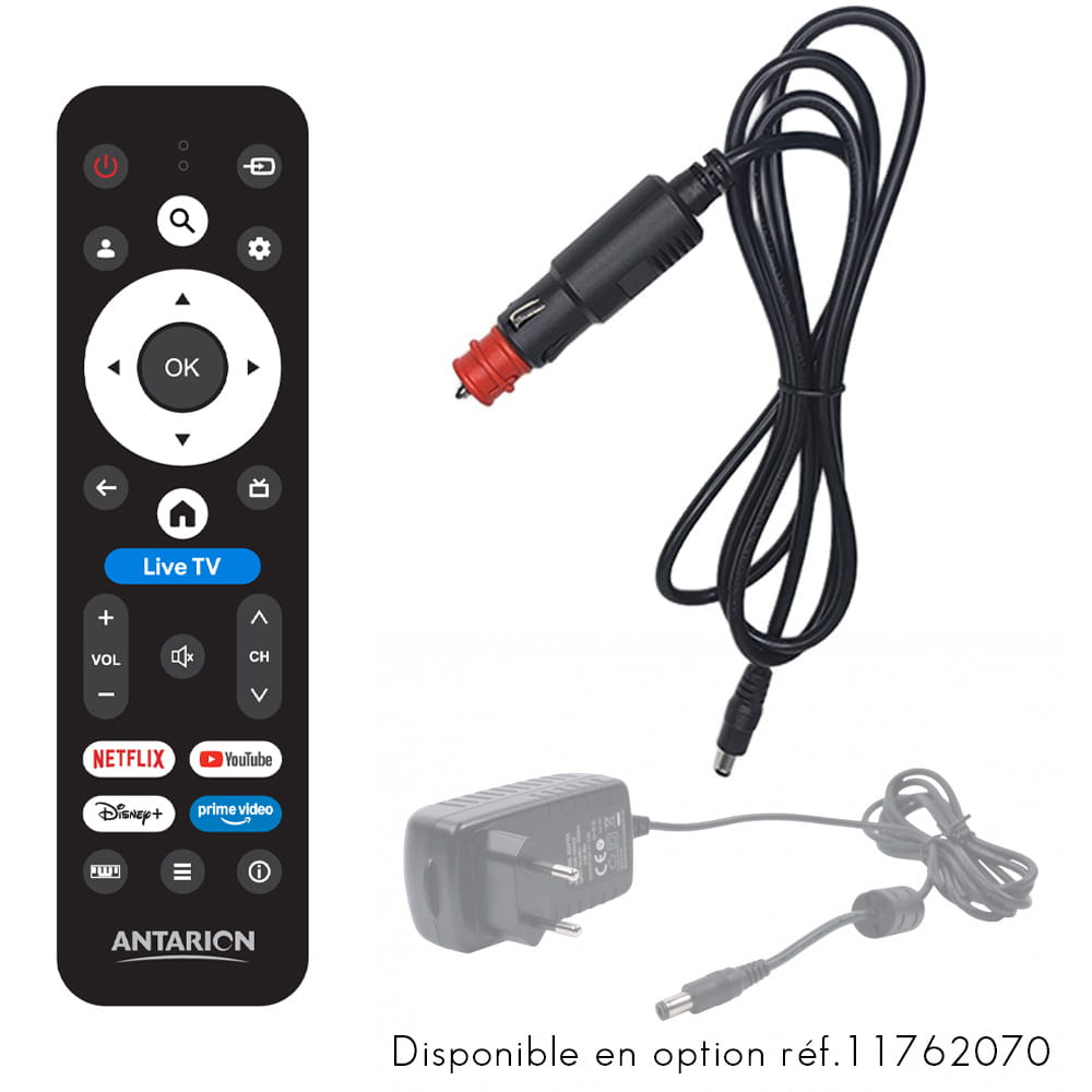 Smart TV LED FHD 55 cm 21,5 pouces Google TV 1er prix ANTARION