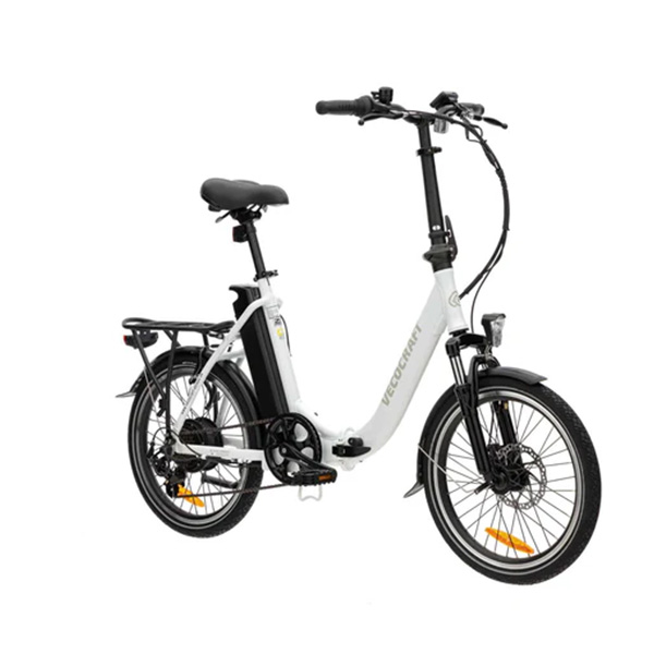 Vlo lectrique pliable E-PAX 20'' 13Ah VecoCraft Blanc 