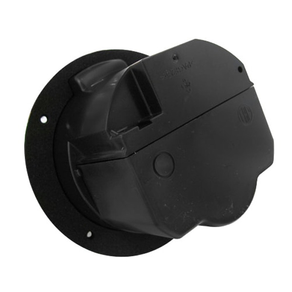 Socle P17 encastrable 230V Noir Orus Line FAP