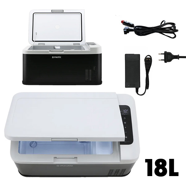 Glacire 18L  compression 12/24V et 230V MESTIC MCC-18 AC/DC