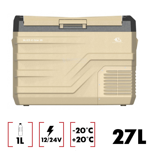 Glacire 27L  compression 12/24V EZA Blizz-E One 27 Beige