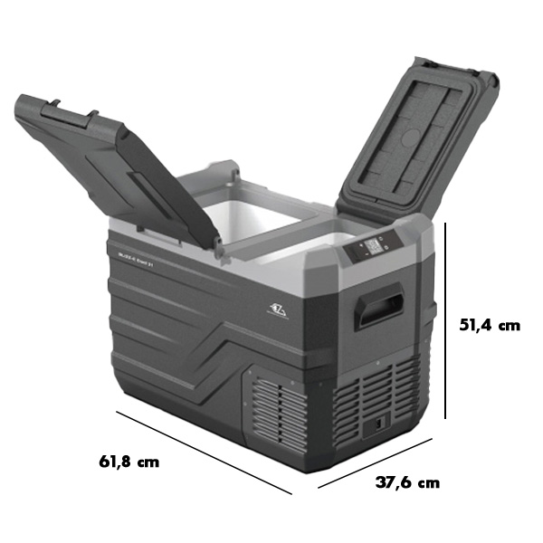 Glacire 39L  compression 12/24V EZA Blizz-E Dual