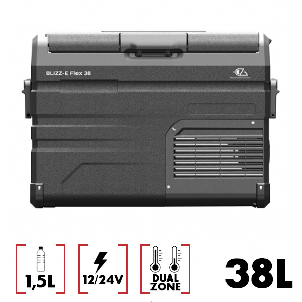 Glacire modulable 38L  compression 12/24V EZA Blizz-E Flex