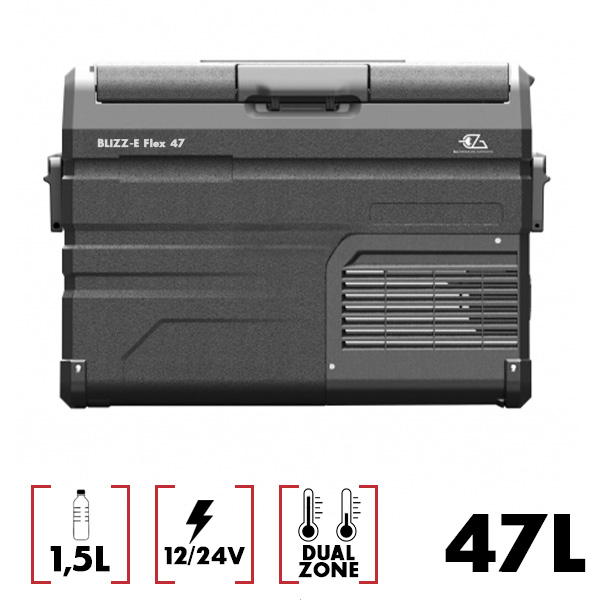 Glacire modulable 47L  compression 12/24V EZA Blizz-E Flex
