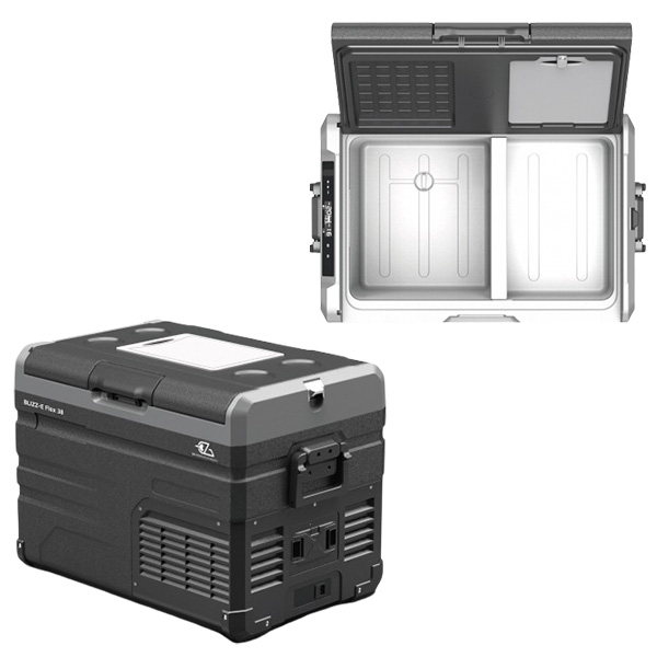 Glacire modulable 47L  compression 12/24V EZA Blizz-E Flex