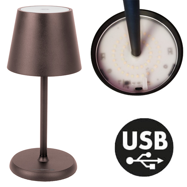 Lanterne de camping LED Lucien Bronze BRUNNER