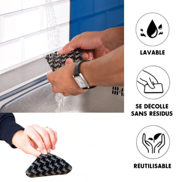 Tapis de rangement magntique retaillable 40 x 27 cm