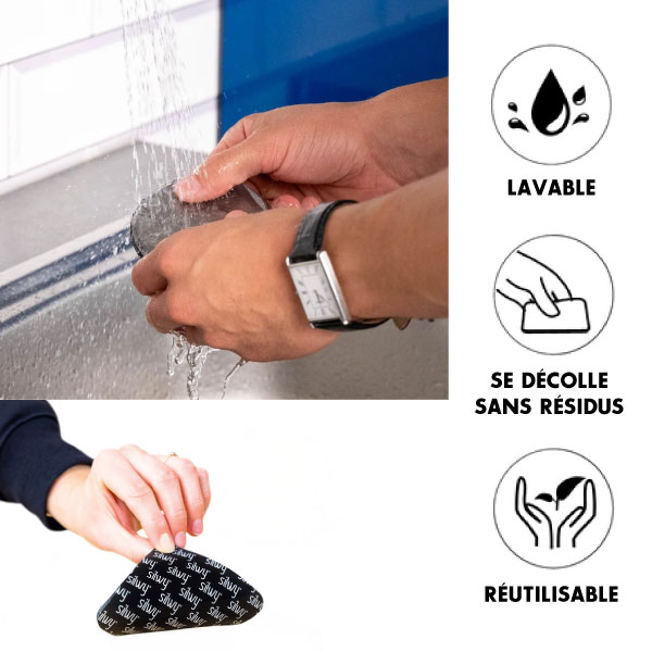 Lot de 4 aimants POWER XXL et socles SILWY