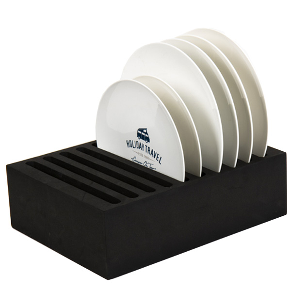 Mousse de rangement 10 assiettes
