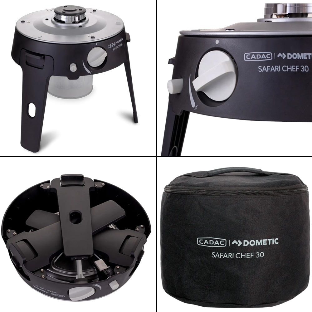 Barbecue CADAC Safari Chef 30 HP Deluxe  cartouche