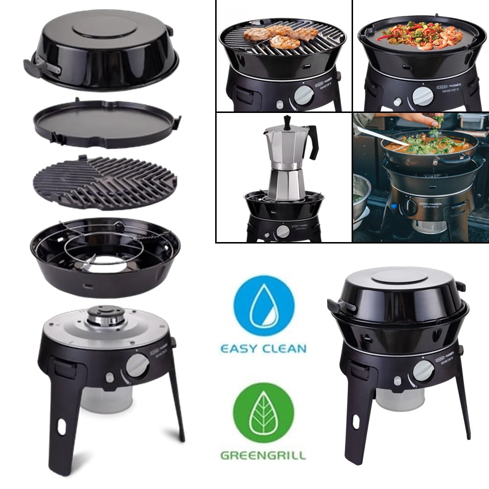 Barbecue CADAC Safari Chef 30 HP Deluxe  cartouche