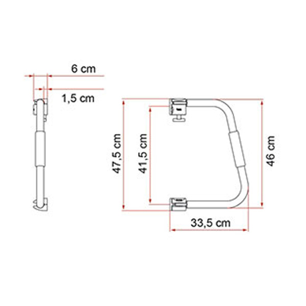 Poigne Fiamma SECURITY 46
