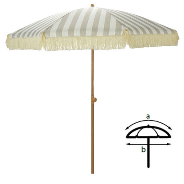 Parasol de plage 200 cm