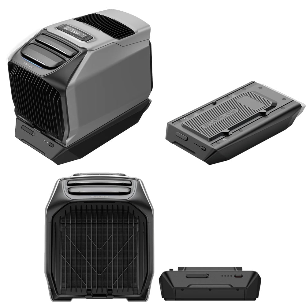 Climatiseur Portable Ecoflow Wave 3 et batterie supplmentaire Wave 2-3