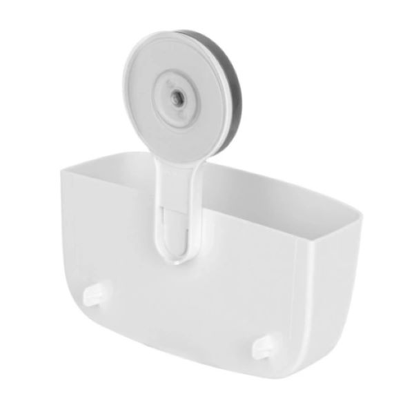 Porte savon blanc  ventouse