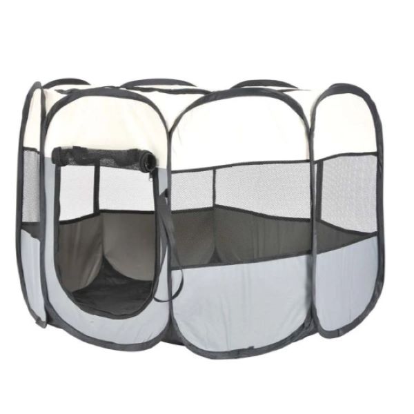 Cage pour chiens pliable pour animaux camping-car