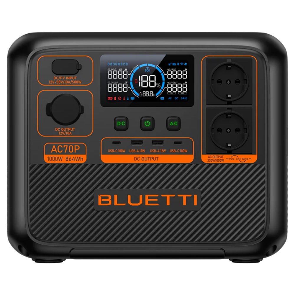 Batterie Lithium Portable BLUETTI AC70P