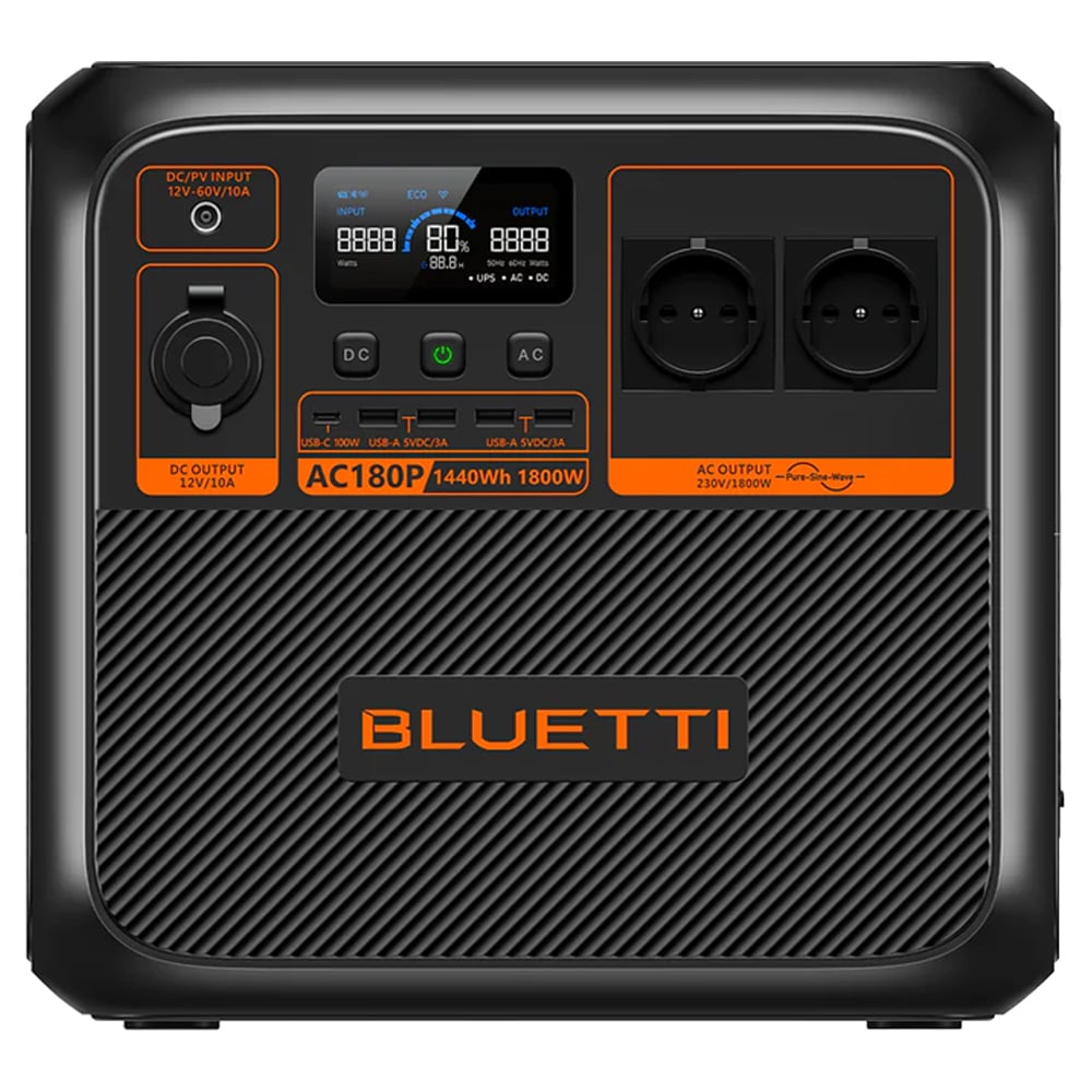Batterie Lithium Portable BLUETTI AC180P
