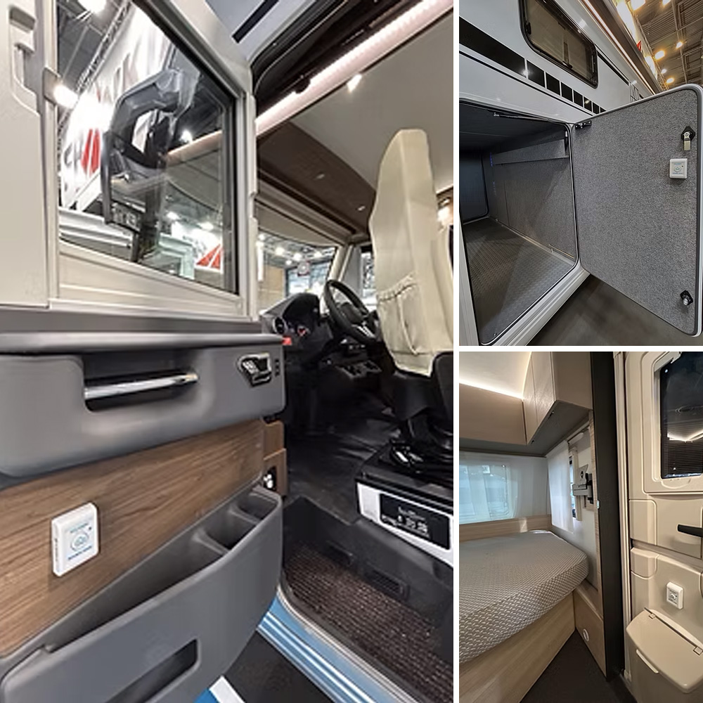 Pack alarme pour camping-car SQUIDDY