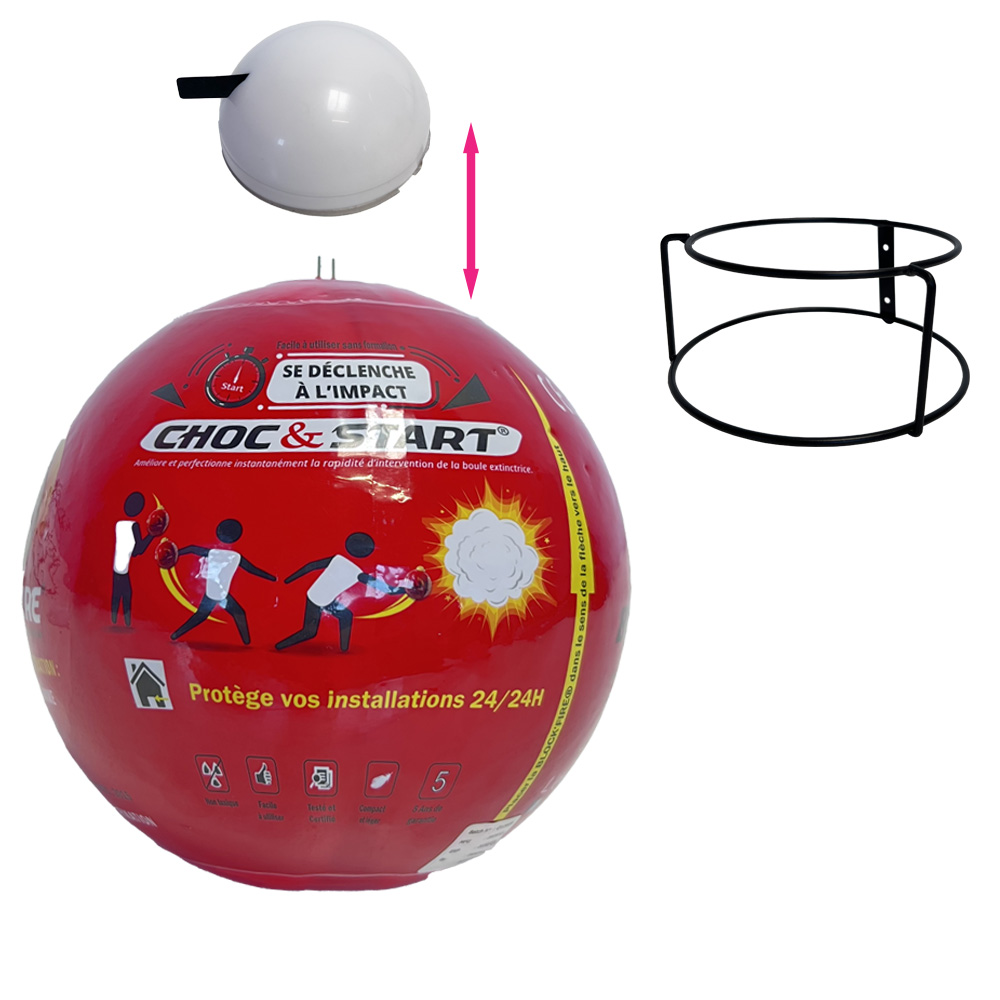 Extincteur BLOCK'FIRE boule anti-incendie active et passive
